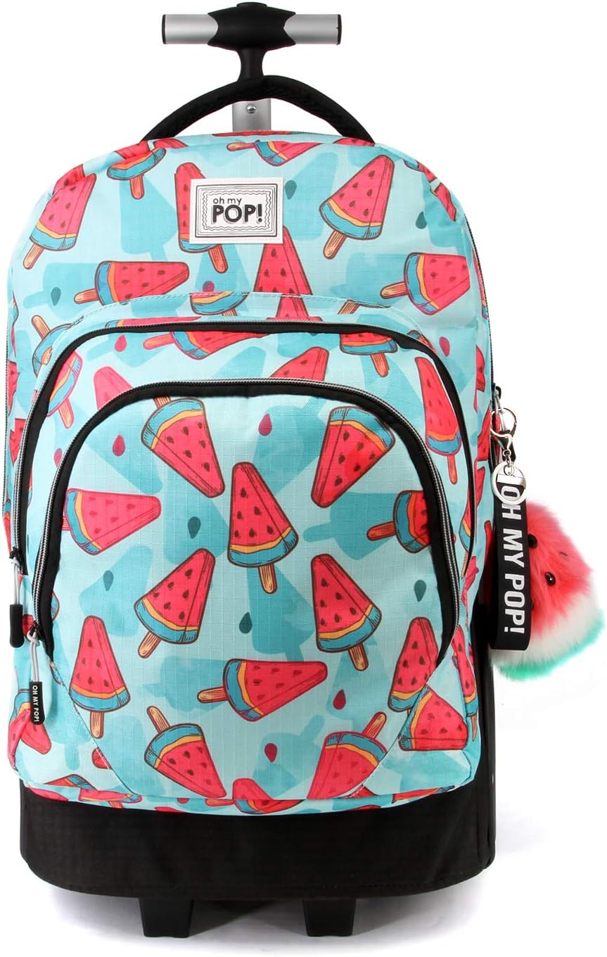 Oh My Pop! Oh My Pop! Frech-GTX Travel Trolley-Rucksack Mochila Tipo Casual  53 Centimeters 59.5 Multicolor (Multicolour) : Amazon.es: Equipaje