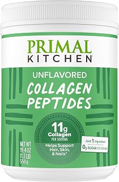 Primal Kitchen Collagen Peptides, Unflavored Collagen Powder, 1.2 Pounds