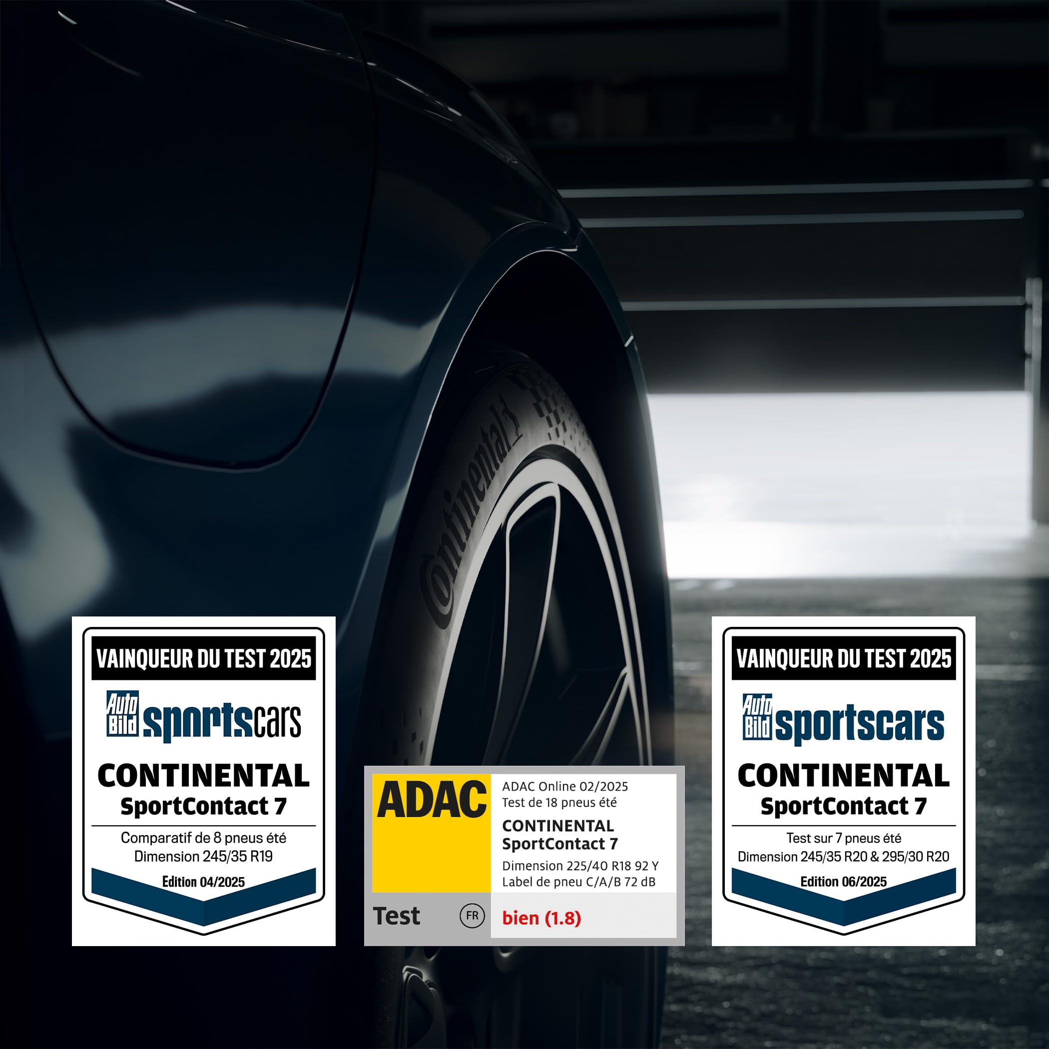 225/35Zr19 Conti Tl Sc-7 Fr Xl 88Y E