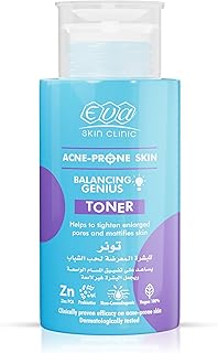 تونر سكين كلينيك للبشرة العرضة لحب الشباب من ايفا، 200 مل