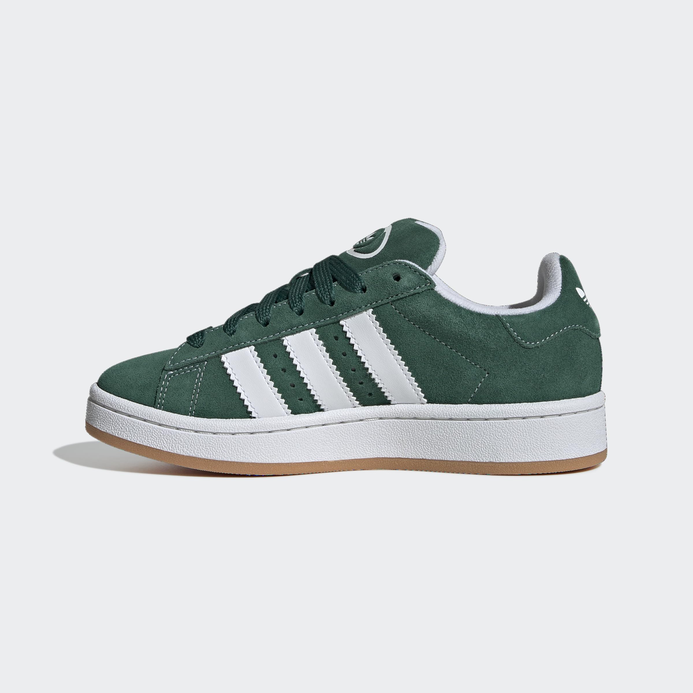 adidas DRKGRN/FTWWHT/Owhite Unisex Campus 00s J Dark greenFtwr White 3.5 US, Wide Little_Kid