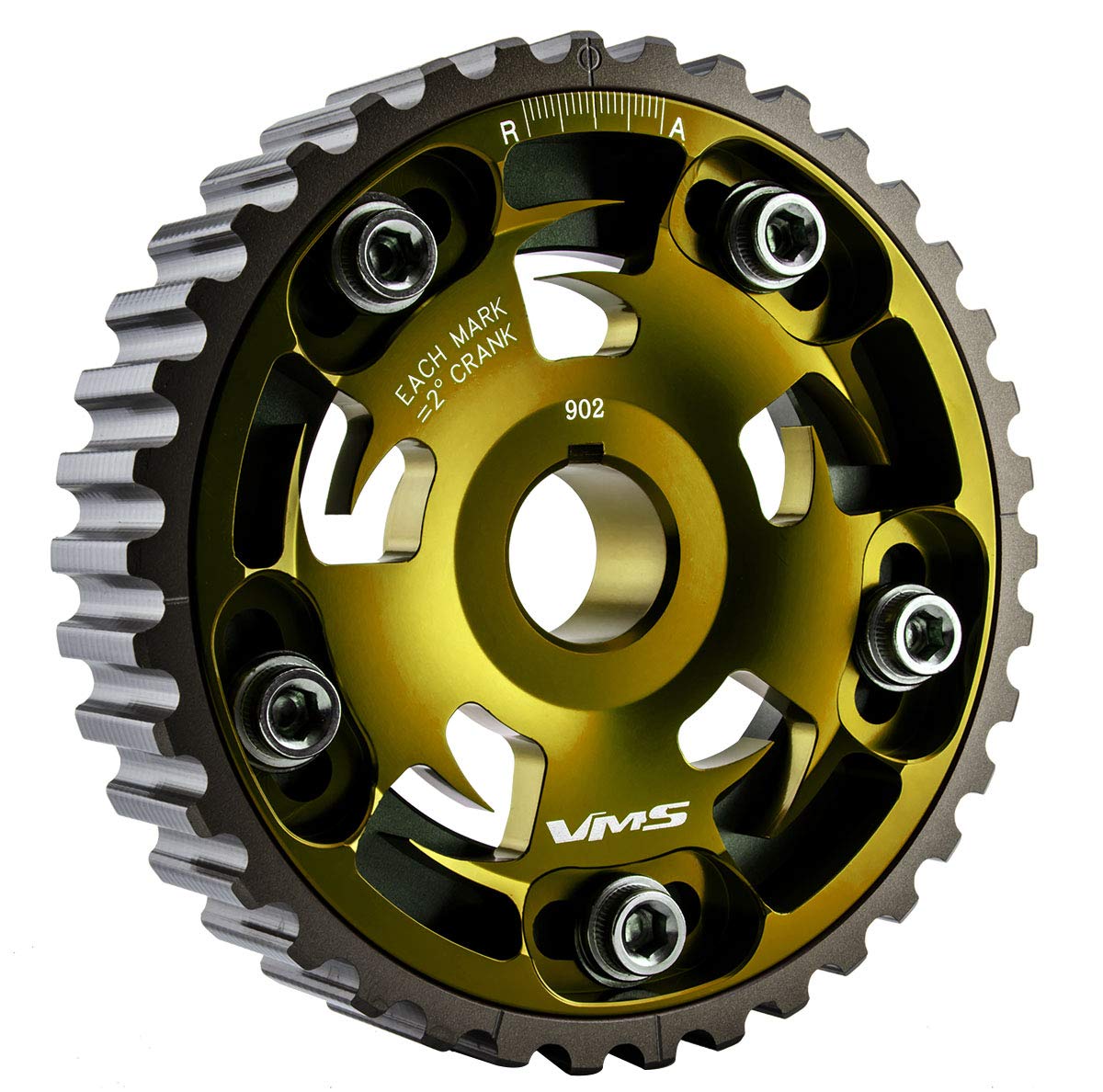Amazon.com: VMS RACING Adjustable Fang CAM GEAR in GOLD Anodized