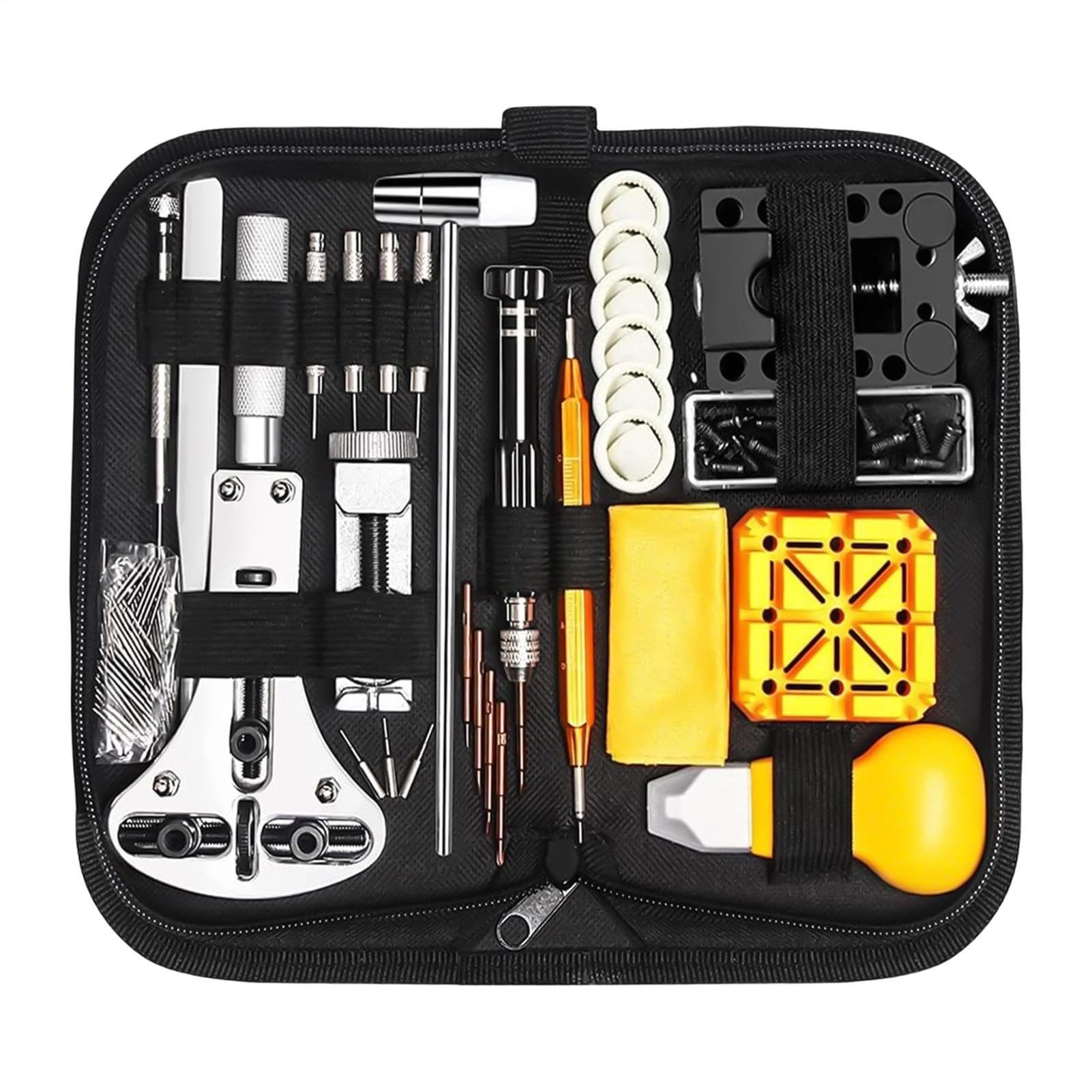 Kit de herramientas para reloj Kit completo de mantenimiento manual con