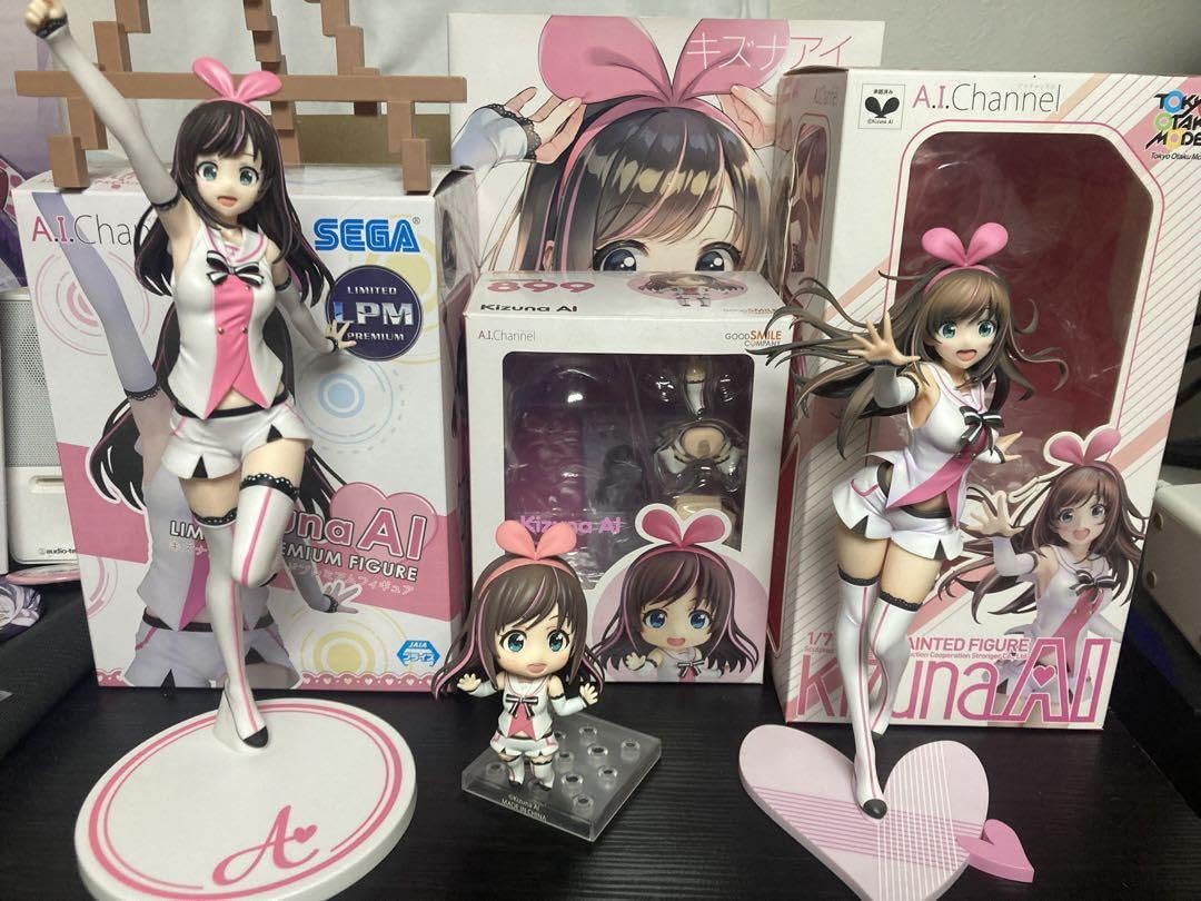 国内正規品 キズナアイ スケールフィギュア2種セット 国内正規品 キズナアイ スケールフィギュア2種セット