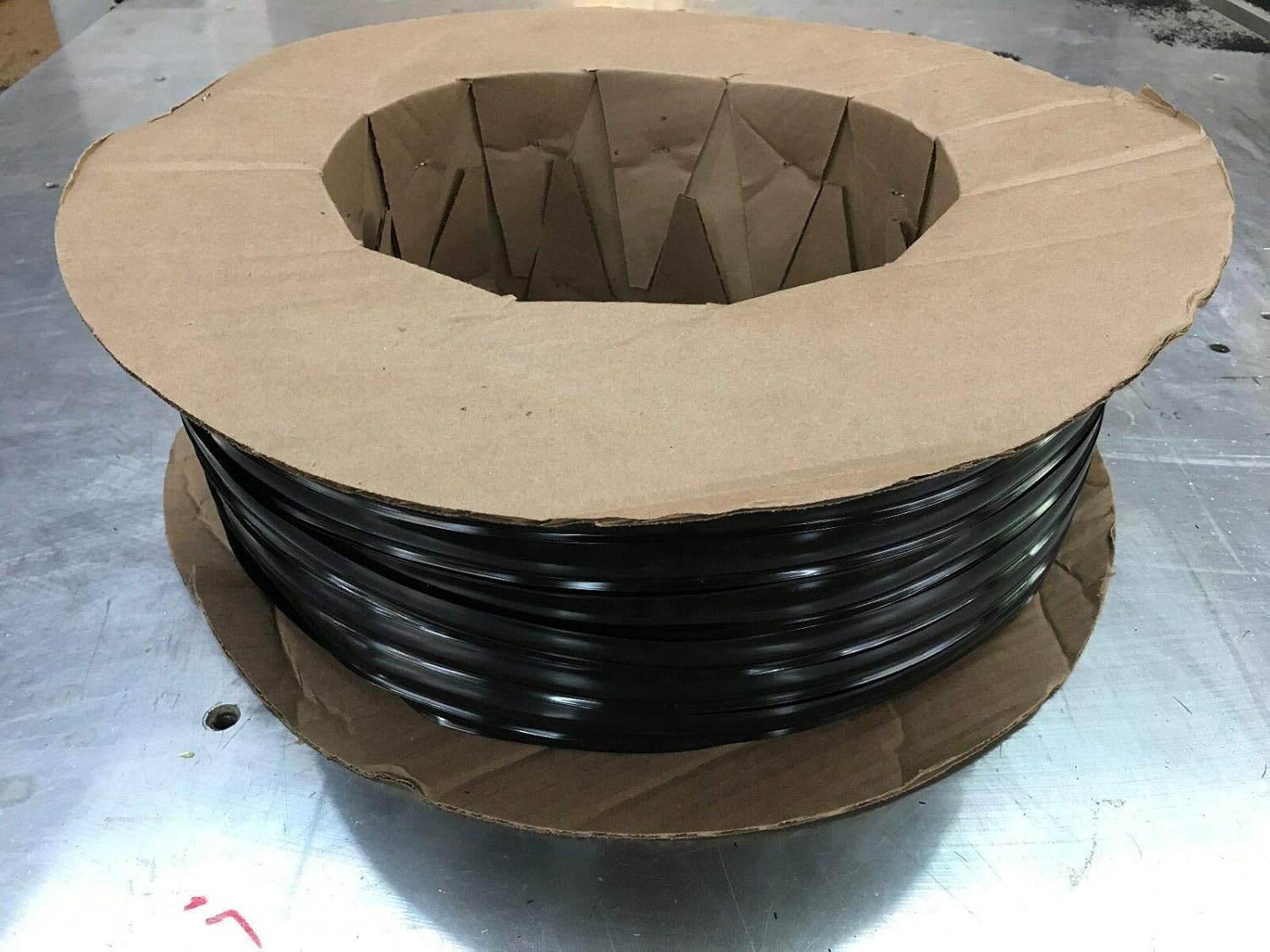 3/4" X 100 Ft Black Insert Trim Molding Flexible Screw Cover - View #10