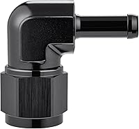 Vista 10 de EVIL ENERGY 8AN Hembra a 1/2" Púa Accesorio de Manguera Giratoria de 45 Grados