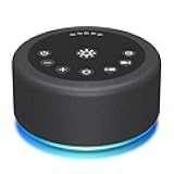 Sleep Sound Machine White Noise Machine with 30 Non Looping Sounds 12 Night light Colors with 5 Timers 36 Adjustable Volume Memory Function Brown Noise Machine for Baby kid Adult & Home Nursery Travel