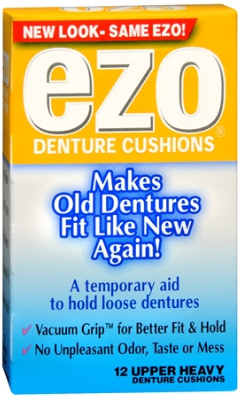 Buy Ezo Denture Cushions Upper Heavy 12 Each (Pack of 3) Online at Low