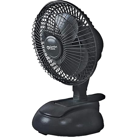 Amazon Com Comfort Zone Cz6xmbk 2 Speed 6 Inch Clip Fan With Base And Adjustable Tilt Black Home Kitchen Amazon Com Comfort Zone Cz6xmbk 2 Speed 6 Inch Clip Fan With Base And Adjustable Tilt Black Home Kitchen