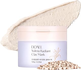 Yulmu - Máscara de arcilla radiante, 4.23 oz,...