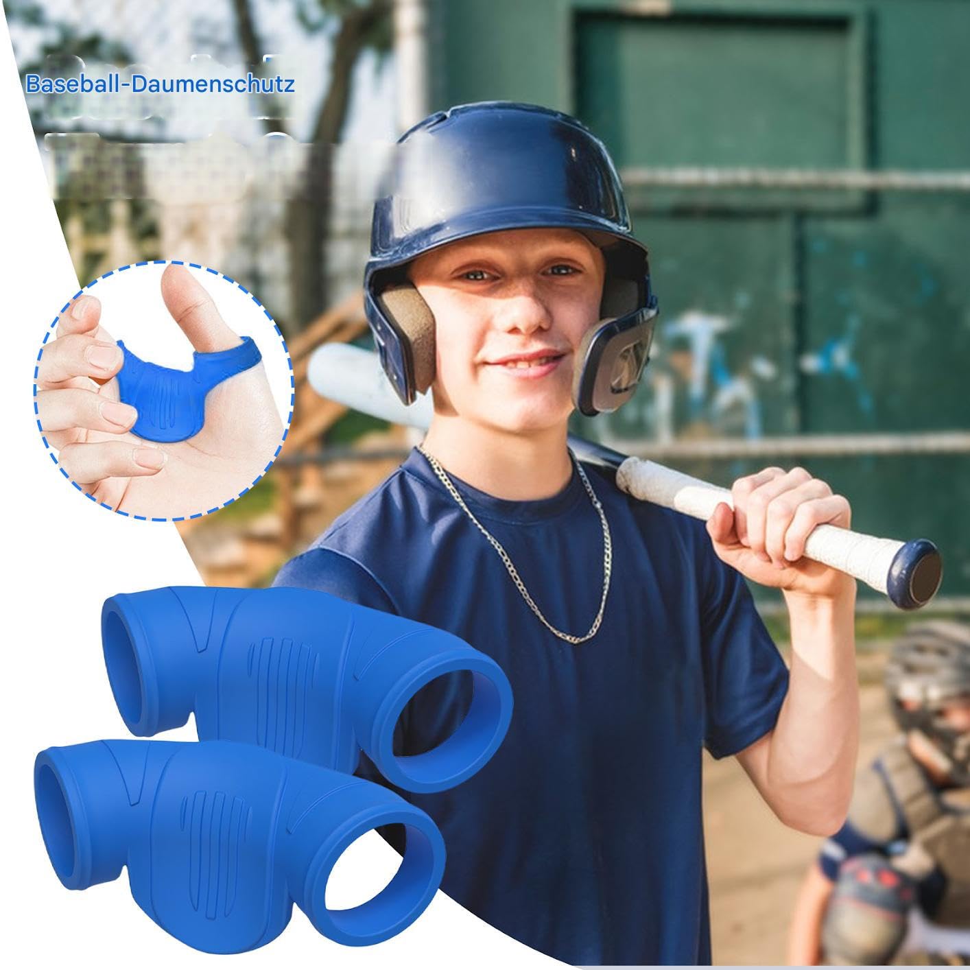 Protection du pouce Baseball | Protection souple contre les chocs, protection des doigts ergonomique résistante à la transpiration avec protection de la cheville antidérapante pour les