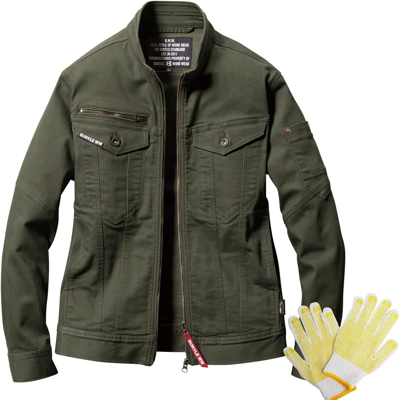 ジャケット ユニセックス 5011－14 ミルスグリーン （S～LL