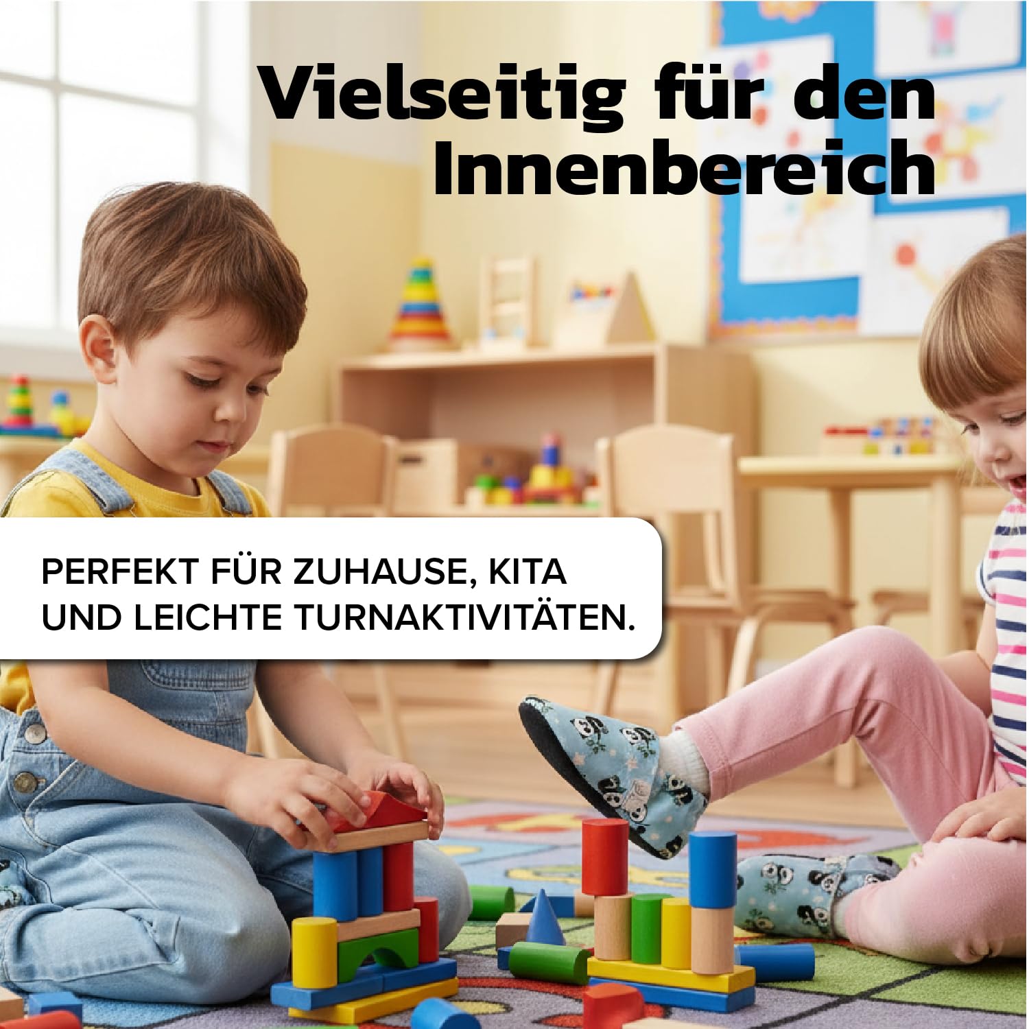 Barfussschuhe Kinder – Hausschuhe Kinder aus Baumwolle