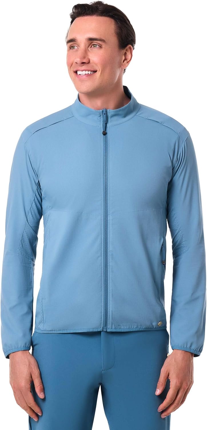 Coolibar Men's Packable Jacket - UPF 50+ Sun Protection - Arcadian