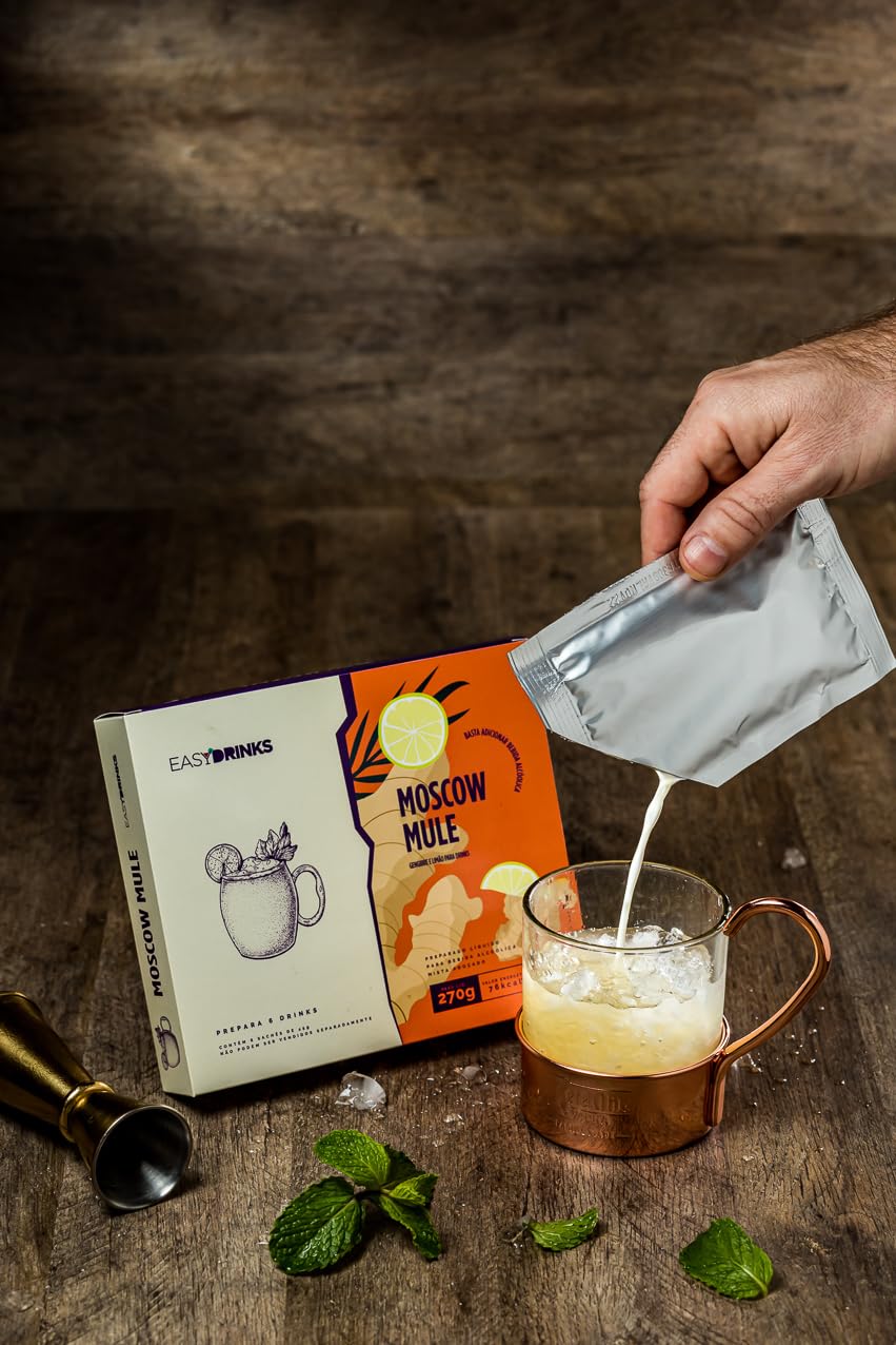 Easy Drinks - Clássico Moscow Mule (Gengibre e Limão) | Amazon.com.br