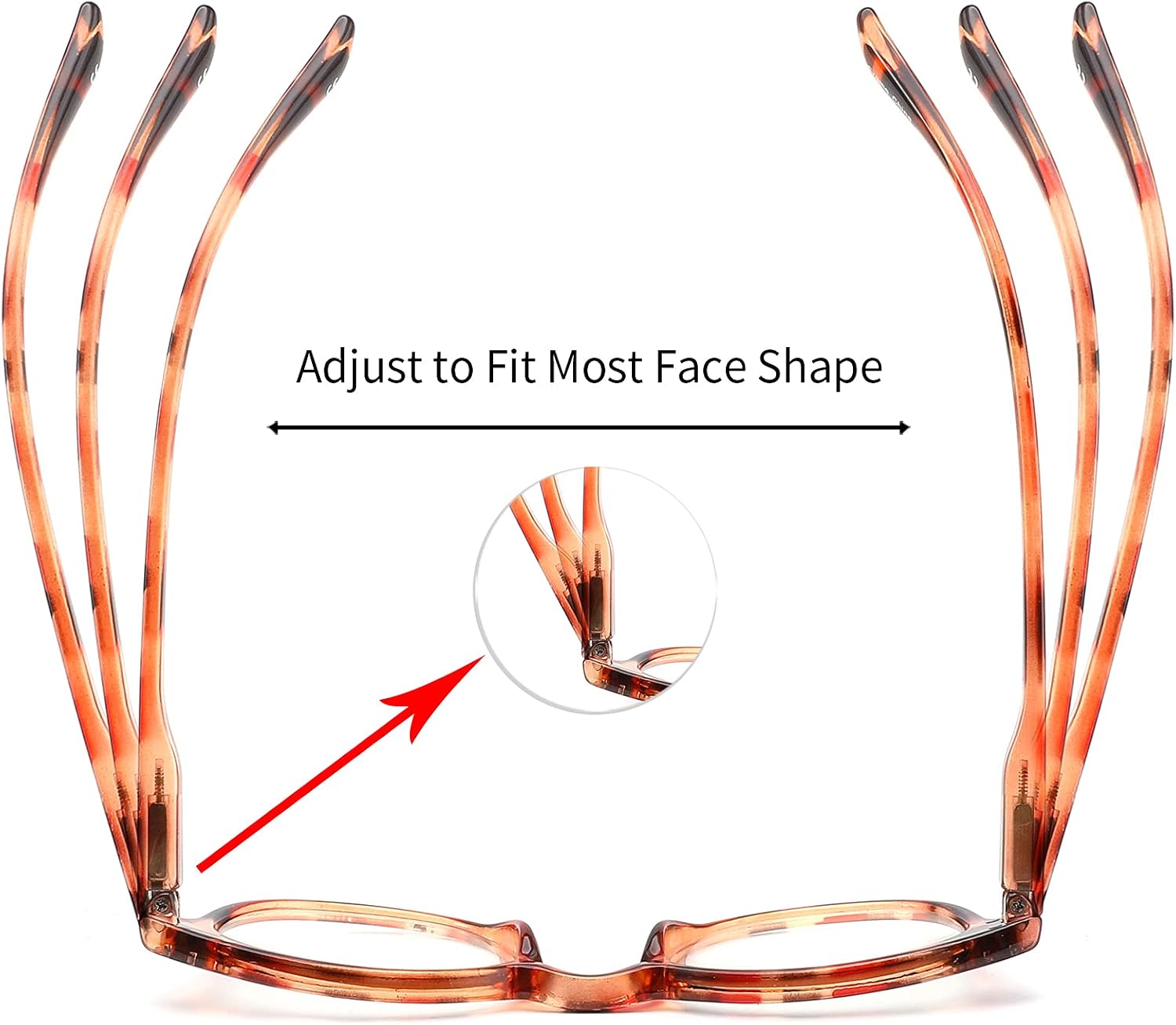 IVNUOYI 6 Pack Reading Glasses Blue Light Blocking with Comfort Spring Hinge,Computer Readers for Men Women,Anti Glare/UV Ray Eyeglasses 2.0