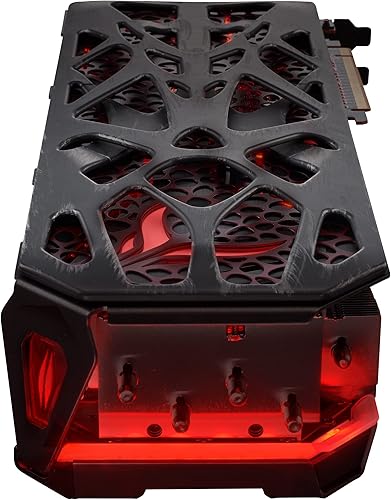 Miniatura 8 de PowerColor Placa trasera intercambiable Devil Skin - Generativa (para Red Devil 7900 Series)