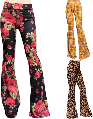 Retro Flare Bootcut Yoga Pants 