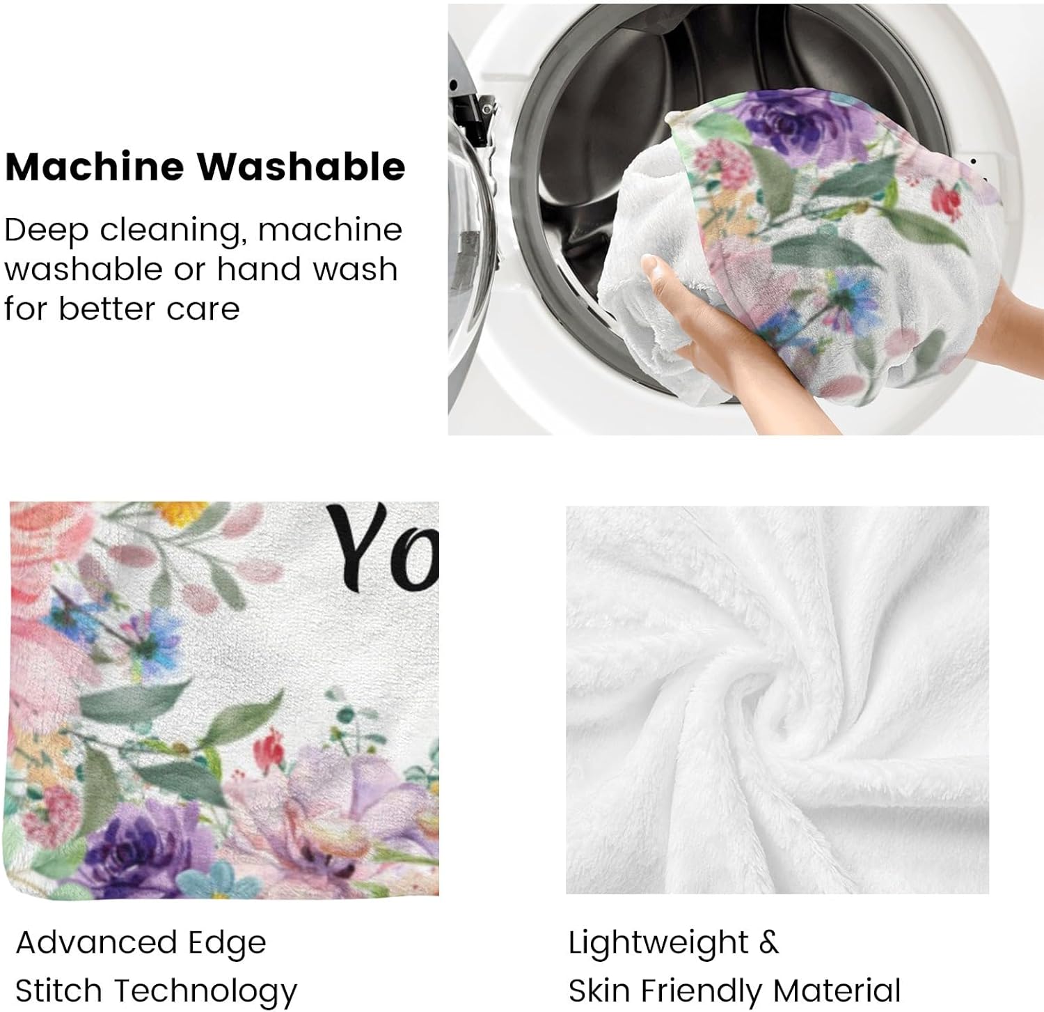 Customized Cat Blanket with Name, Personalized Throw Blanket for Kids Pet, Fuzzy Soft Blanket Microfiber, 60" x 80"