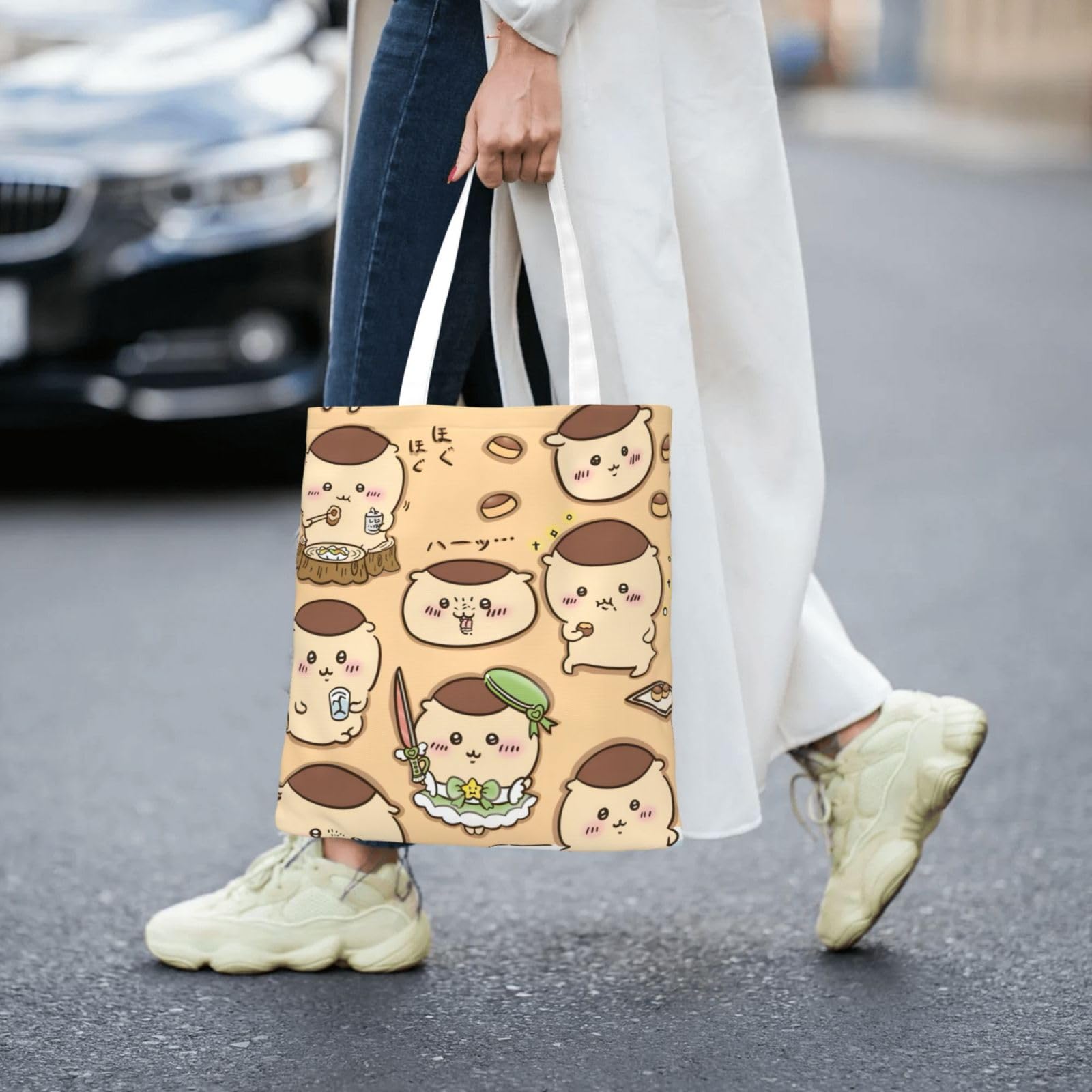 Amazon.co.jp: トートバッグ ちいかわ くりまんじゅう