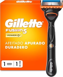 Gillette Fusion 5 Power Maquinilla de Afeitar Hombre con Hojas Antifricción (el embalaje puede variar)