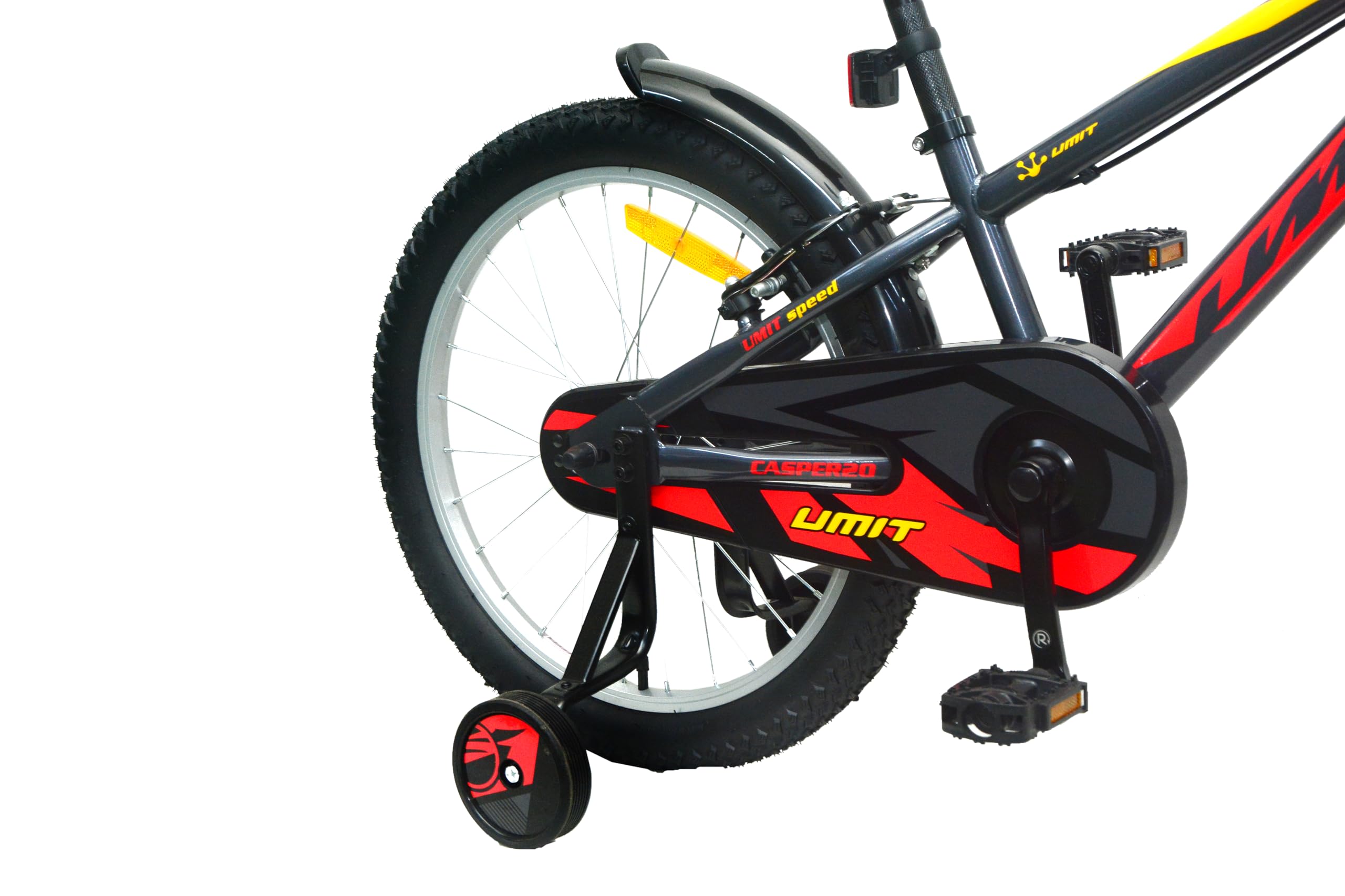 Bicicleta 20 Pulgadas niño | Bicicleta niño 6-10 años + Frenos V-Break + Estabilizadores + Cuadro Acero | Segura y Resistente