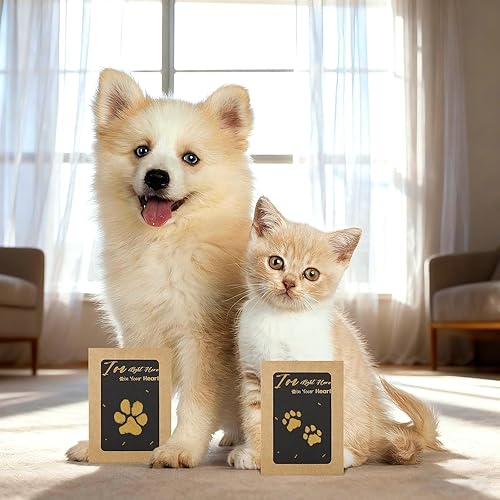 Miniatura 39 de Kit de impresión de huellas sin tinta, kit de impresión de huellas de perro, kit de impresión de nariz de perro, almohadillas de tinta de tacto Negro