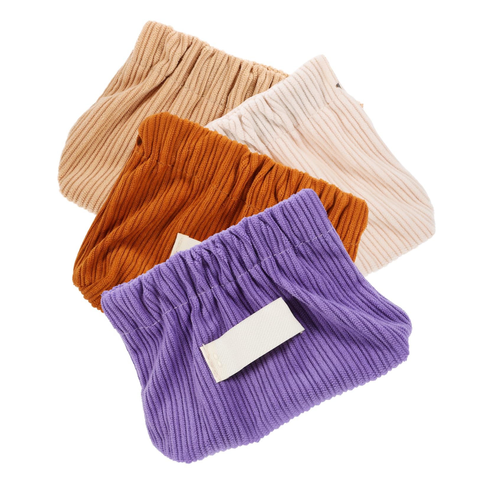 Didiseaon 12pezzi Pochette Per Portatile Borse Cosmetiche Per Viaggio Organizer Per e Piccole Colori Bianco