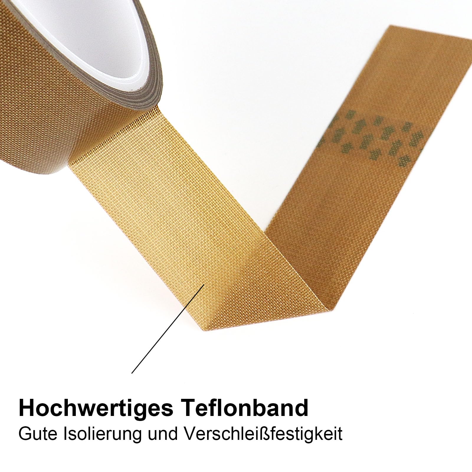 Nastro In Teflon PTFE 30mm X 10m | Resistente Fino A 300°C | Impermeabile E Antiaderente | Per Macchine Industriali E Motori - Foto 10
