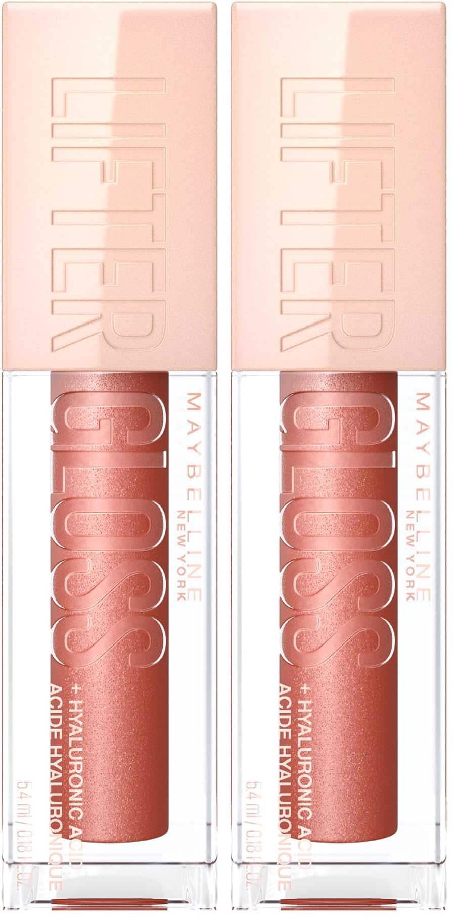 Maybelline New York Lifter Gloss Nemlendirici Dudak Parlatıcısı- 009 Topaz (2 paketi)