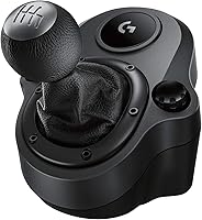 Logitech G Driving Force Shifter for G29/G920/G923 Racing Wheels - Realistic 6-Speed H-Pattern for PS5, PS4, Xbox, PC
