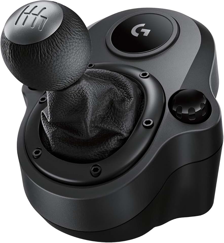 Logitech G Driving Force Shifter – Compatible with G29, G920 &amp; G923 Racing Wheels for-PlayStation 5, Playstation 4, Xbox-Series X|S, Xbox-One, and-PC