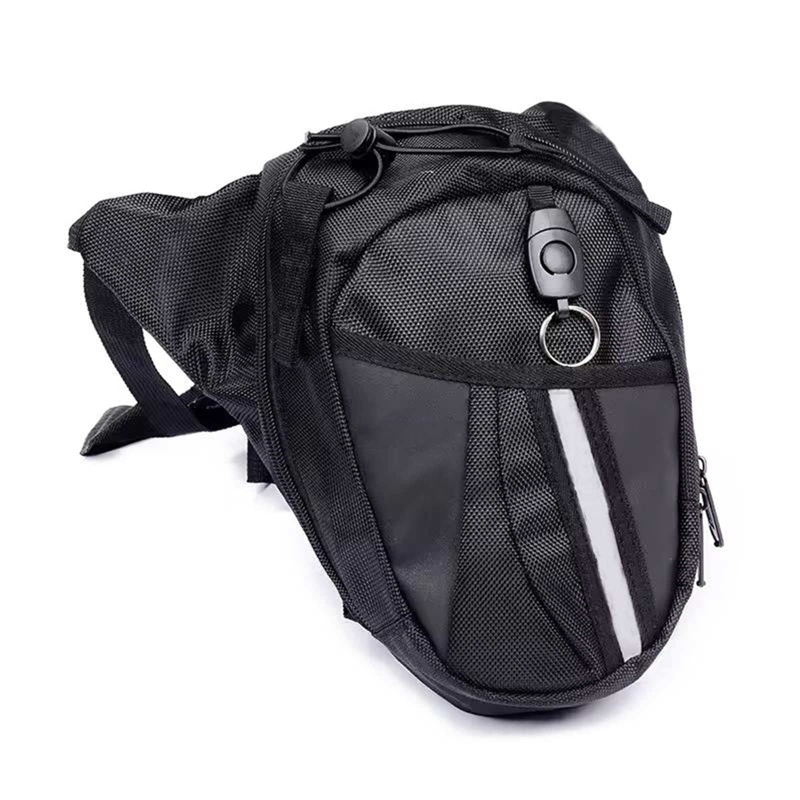 Riñonera de pierna de moto para hombre bolsa muslo cadera 7