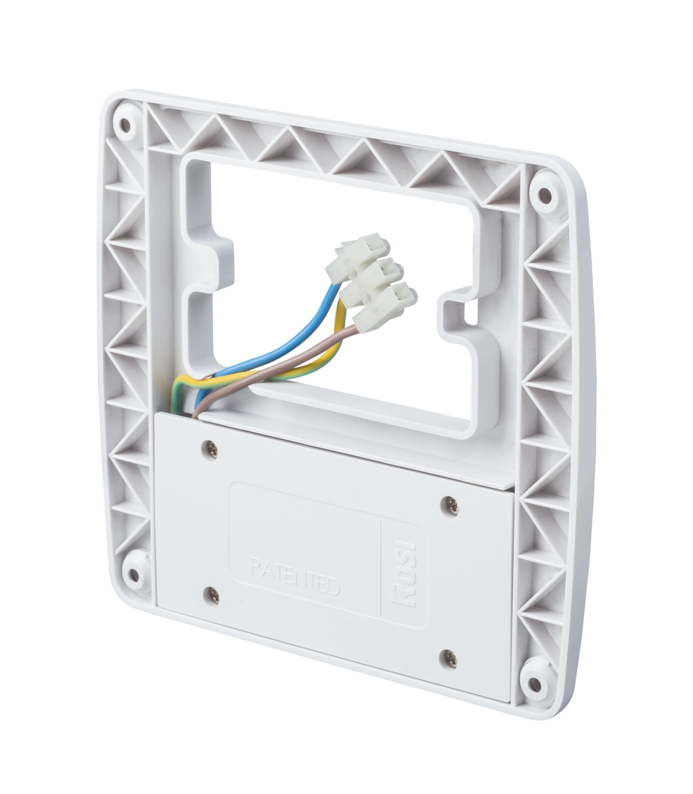 ROSI Emilia Smart Multipresa parete 3 prese schuko Bianca