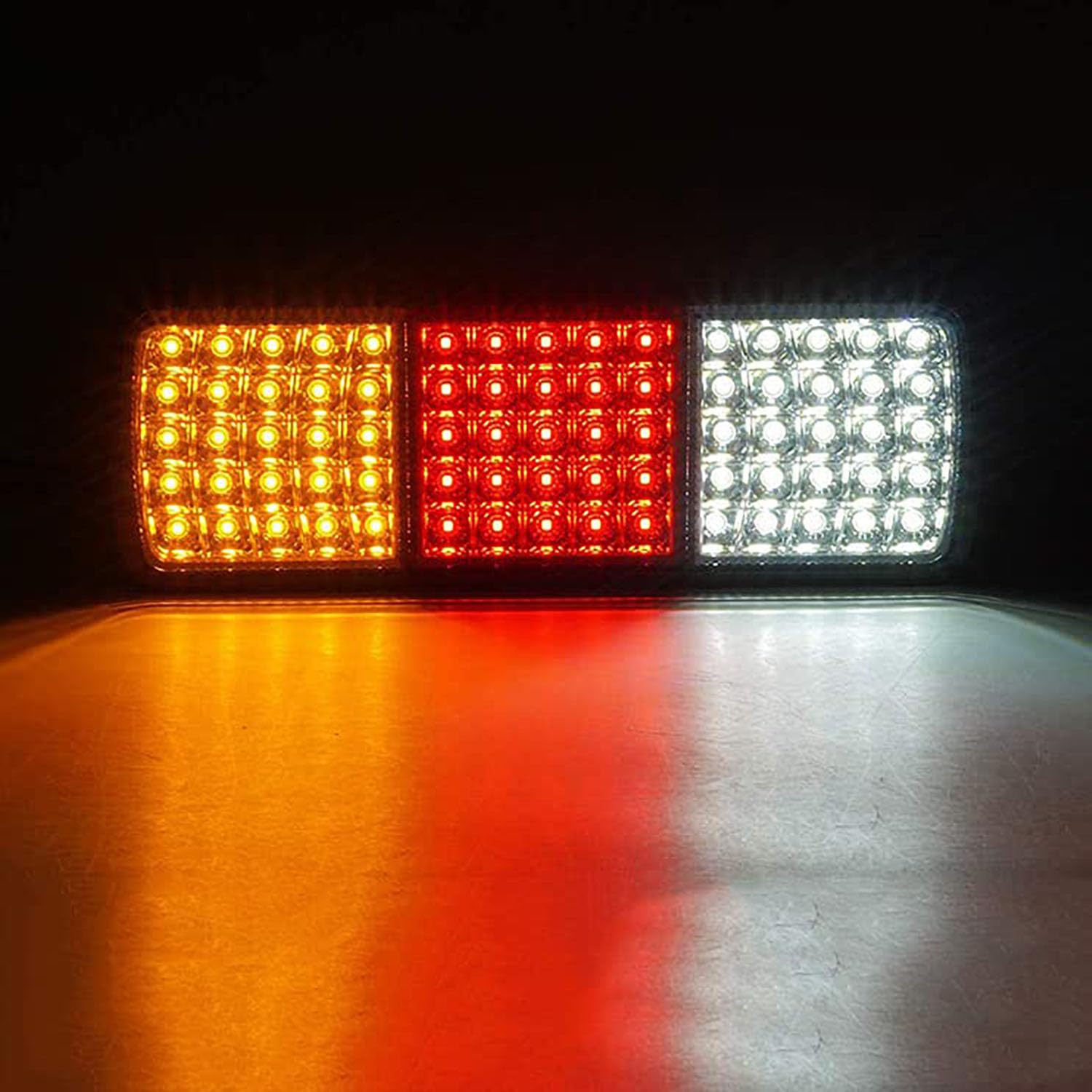 Luci Posteriori Auto per Truck Pickup,Auto Posteriore Inferiore Paraurti Luce Freno Retromarcia Lampada Coda Luce Retromarcia