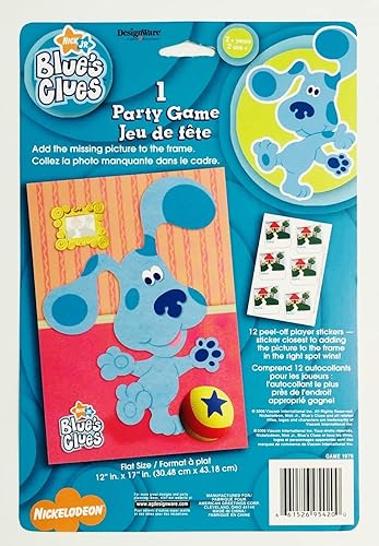 Miniatura 3 de Designware Juego de actividades de fiesta de Blue's y póster para decoración de pared