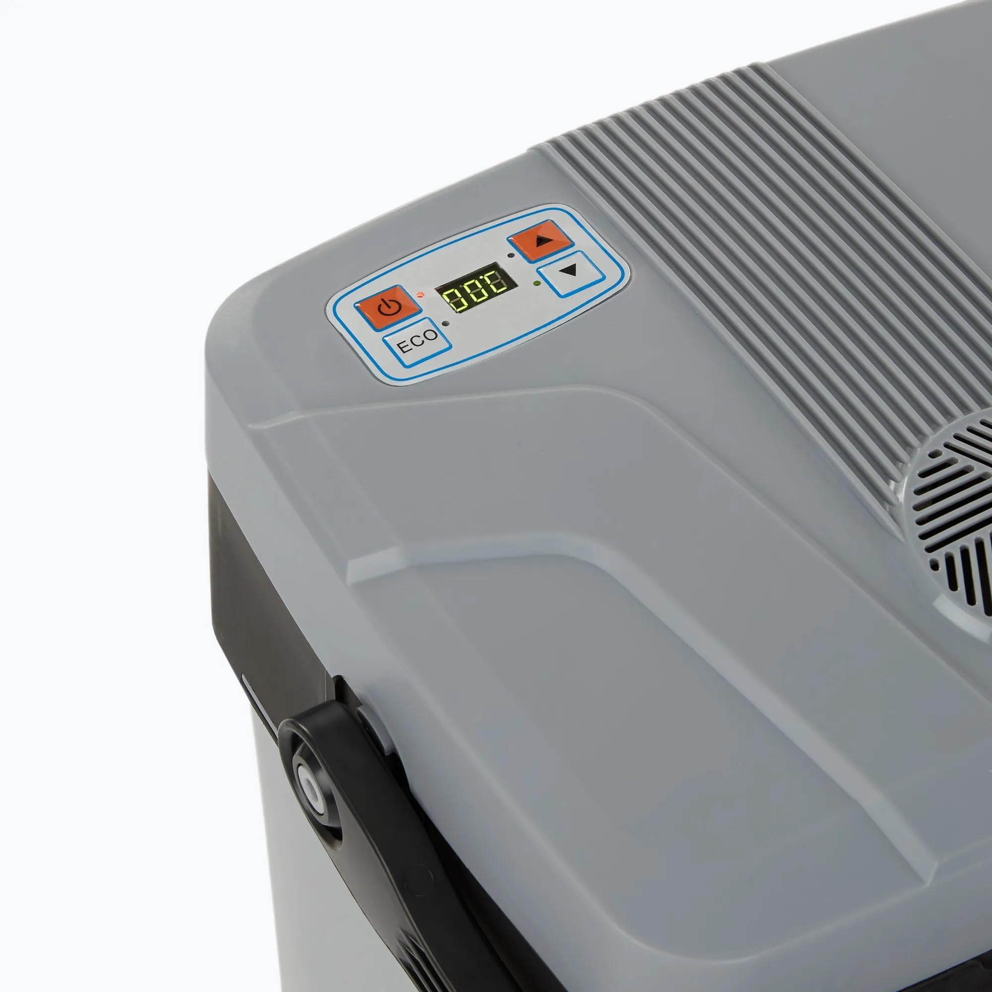 KADVA AC/DC lodówka podróżna 26 l, na kemping i podróż | Termoelektryczny z przewodami 12 V i 220-240 V, tryb chłodzenia, utrzymywanie ciepła do ok. 60 °C i 4,1 kg