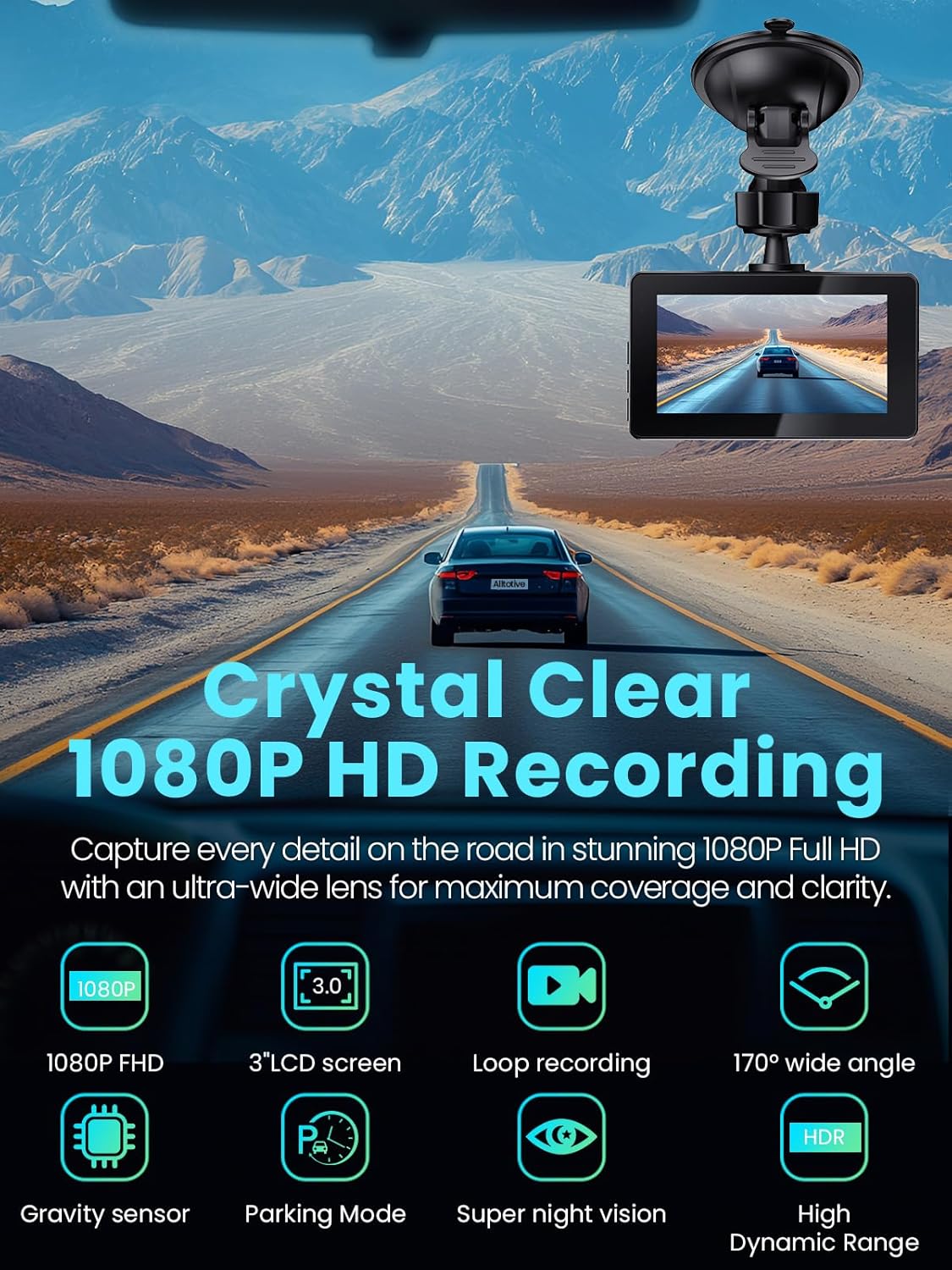 Dash Cam Front and Rear Review: Reliable 1080P Clarity for Peace of Mind