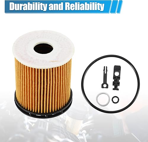 Miniatura 6 de X AUTOHAUX Filtro de aceite de motor 26350-2M000 para Kia K5 1.6 2021-2024 para Hyundai Tucson 1.6 Hybrid 2022-2025 para Kia Rio 1.6 2020-2023 1