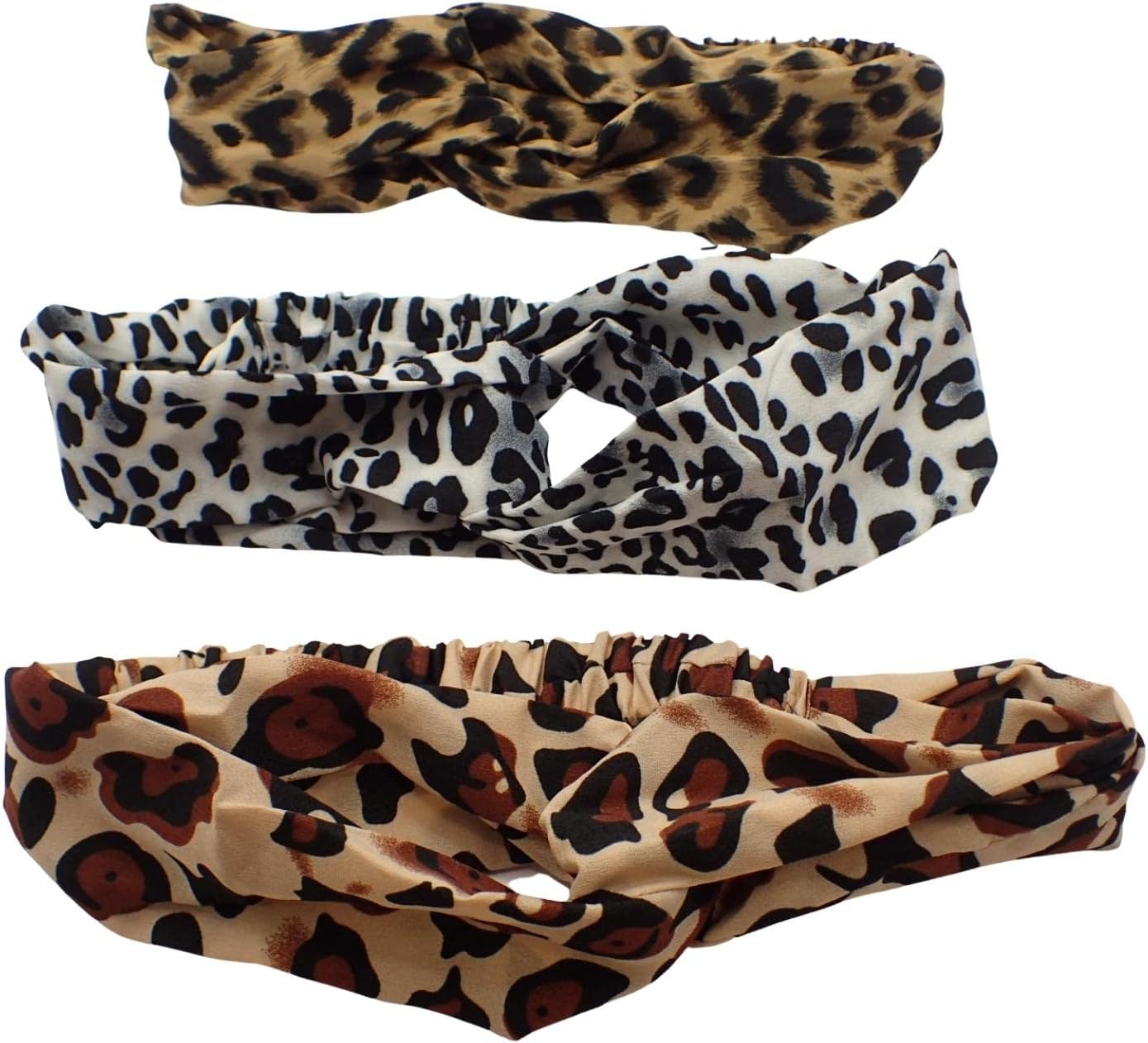 Topkids Accessories Hair Headband Bandeau Headbands Hairband Cross Knot Knotted Headband Leopard Print Headband Hair Bandeau Polka Dot Headband Bandeau for Women Ladies