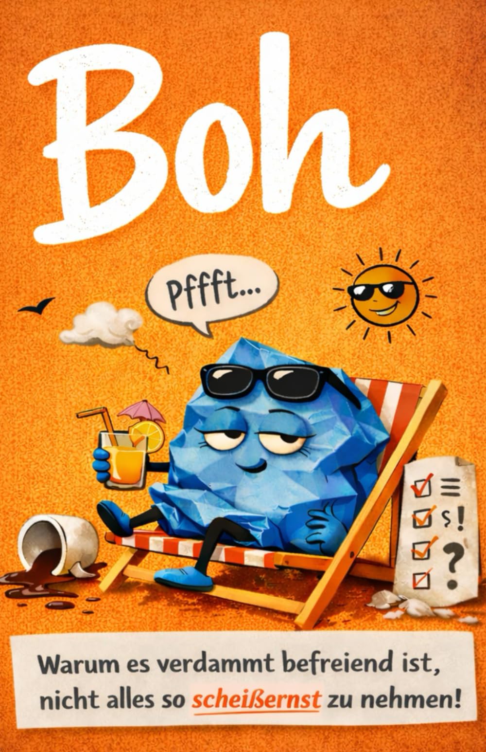 Boh - Warum es verdammt befreiend ist, nicht alles so scheißernst zu nehmen: Über die Kunst, nicht jedem Bullshit Bedeutung zu geben – und entspannter zu leben.