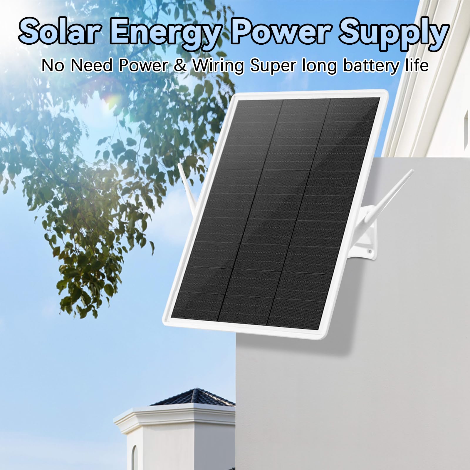 WLAN Verstärker Repeater Aussen Akku Solar, Wi-Fi Booster WiFi Range | Extender Reichweite bis zu 100 m, 2,4-GHz-WLAN-Repeater mit 300 Mbit/s, WIFI-Zugangspunkt Kompatibel 2.4Ghz Geräten