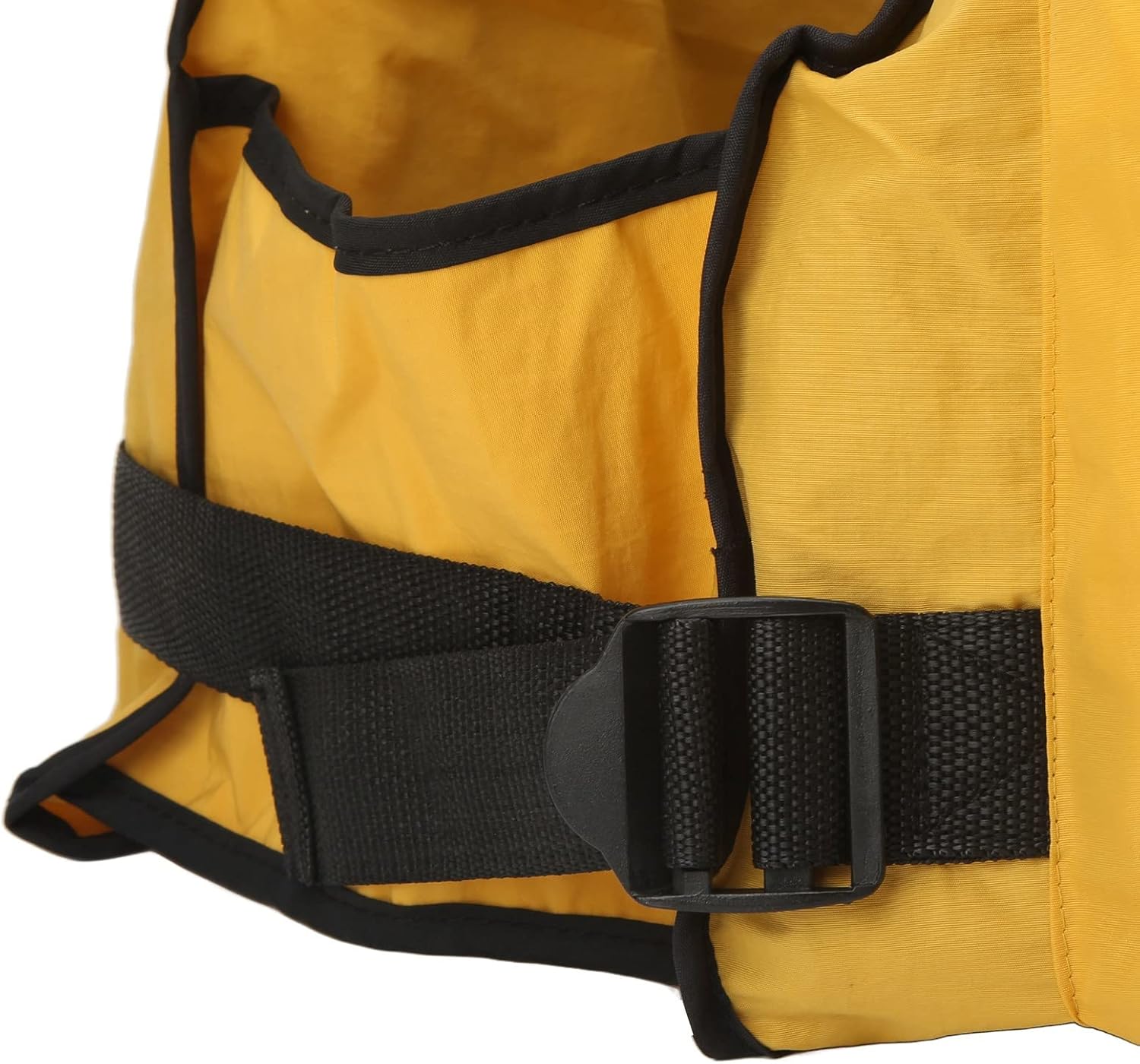 Adjustable Size Mesh Fishing Backpack, Lightweight Breathable Fly Fishing Vest, Multi-Pocket Fishing Gear Holder, Suitable for All Anglers, Yellow Fishing Vest 3 71cPP0coOBL. AC SL1500