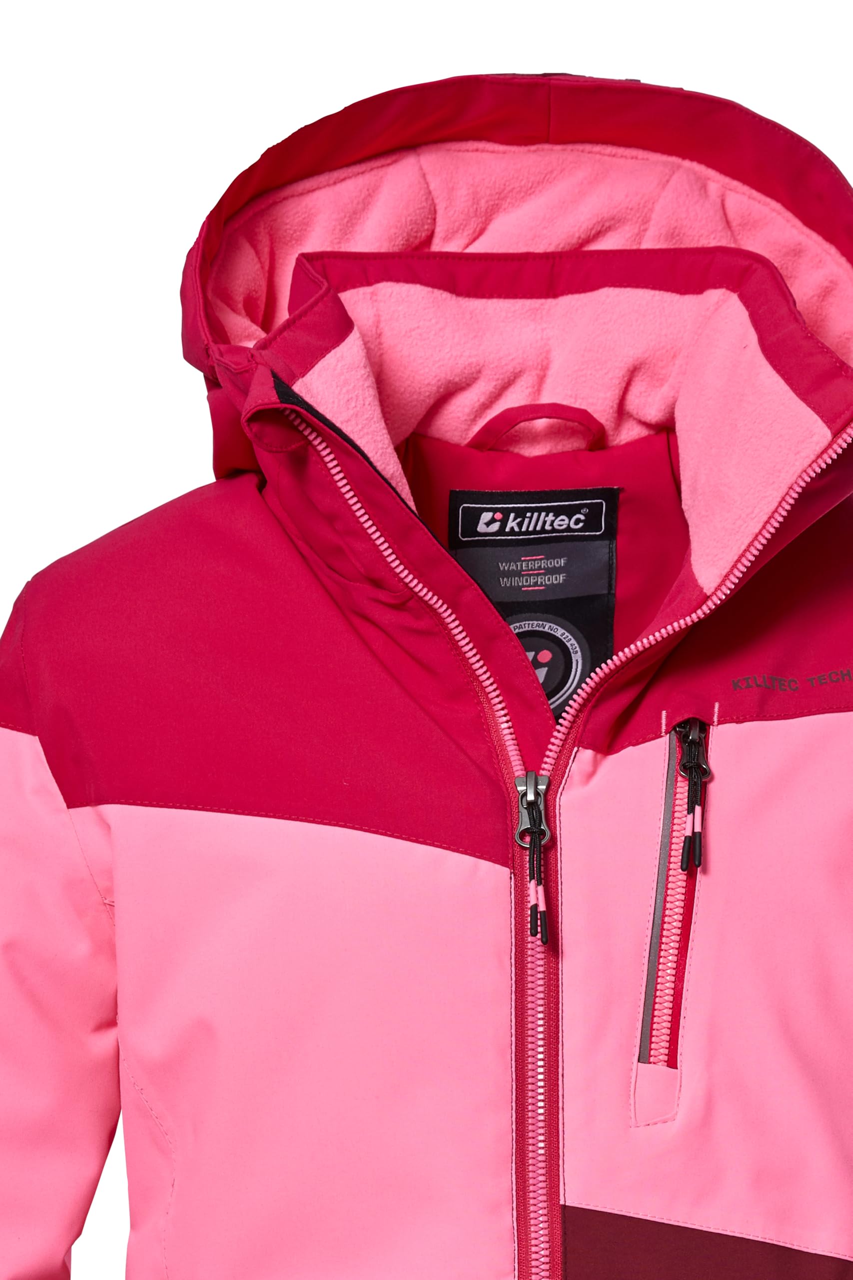 Killtec Kow 170 Grls Jckt Veste fonctionnelle avec capuche et pare-neige/veste d'extérieur imperméable Girl´s