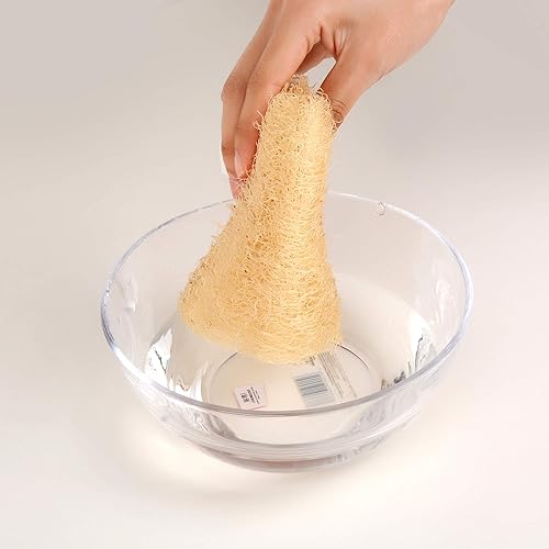 Miniatura 3 de Esponjas de lufa natural, esponja orgánica de luffa para baño, esponja exfoliante de espalda corporal para hombres, mujeres, adultos, spa, belleza,