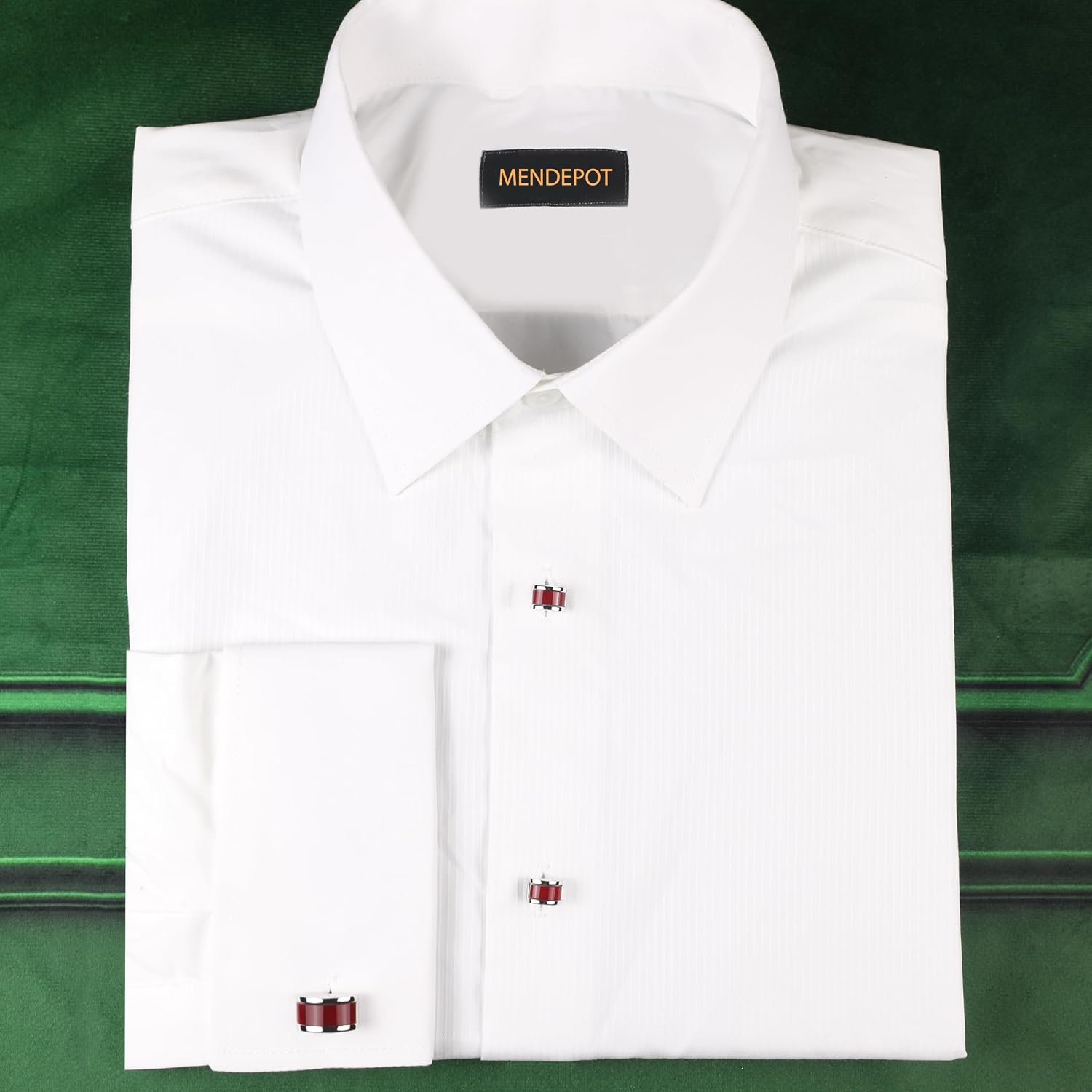 Men Formal Wear Dress Shirt Cufflinks And Studs Set With Box Wedding Groom Groomsmen Gift