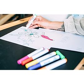 NuFun Activities Mess Free Paper - Kids Create No Mess Wonders with Special Coloring Paper, Gift for Toddlers and Kids, 200 Blank Pages