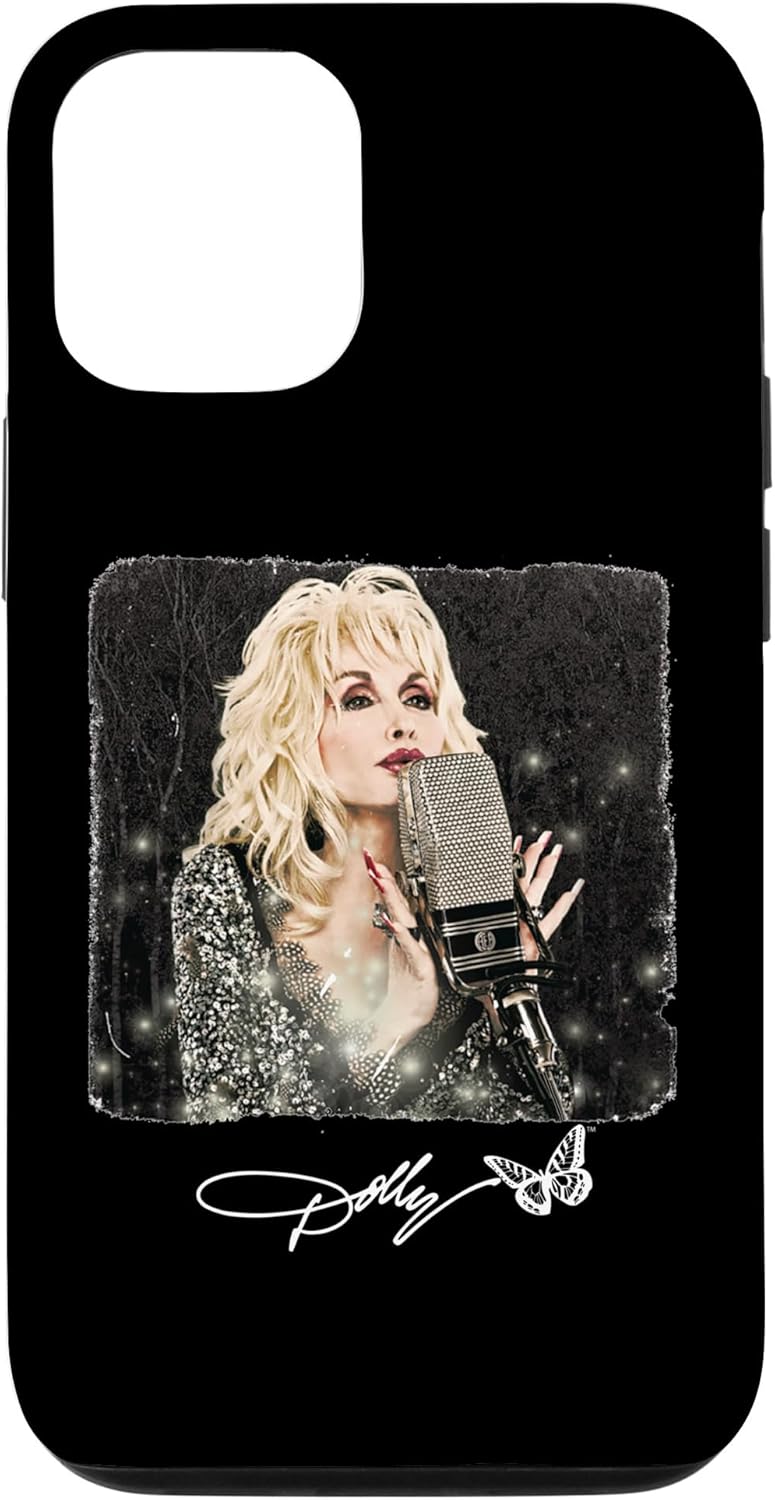 Dolly Parton on the Mic Case for iPhone 12/12 Pro