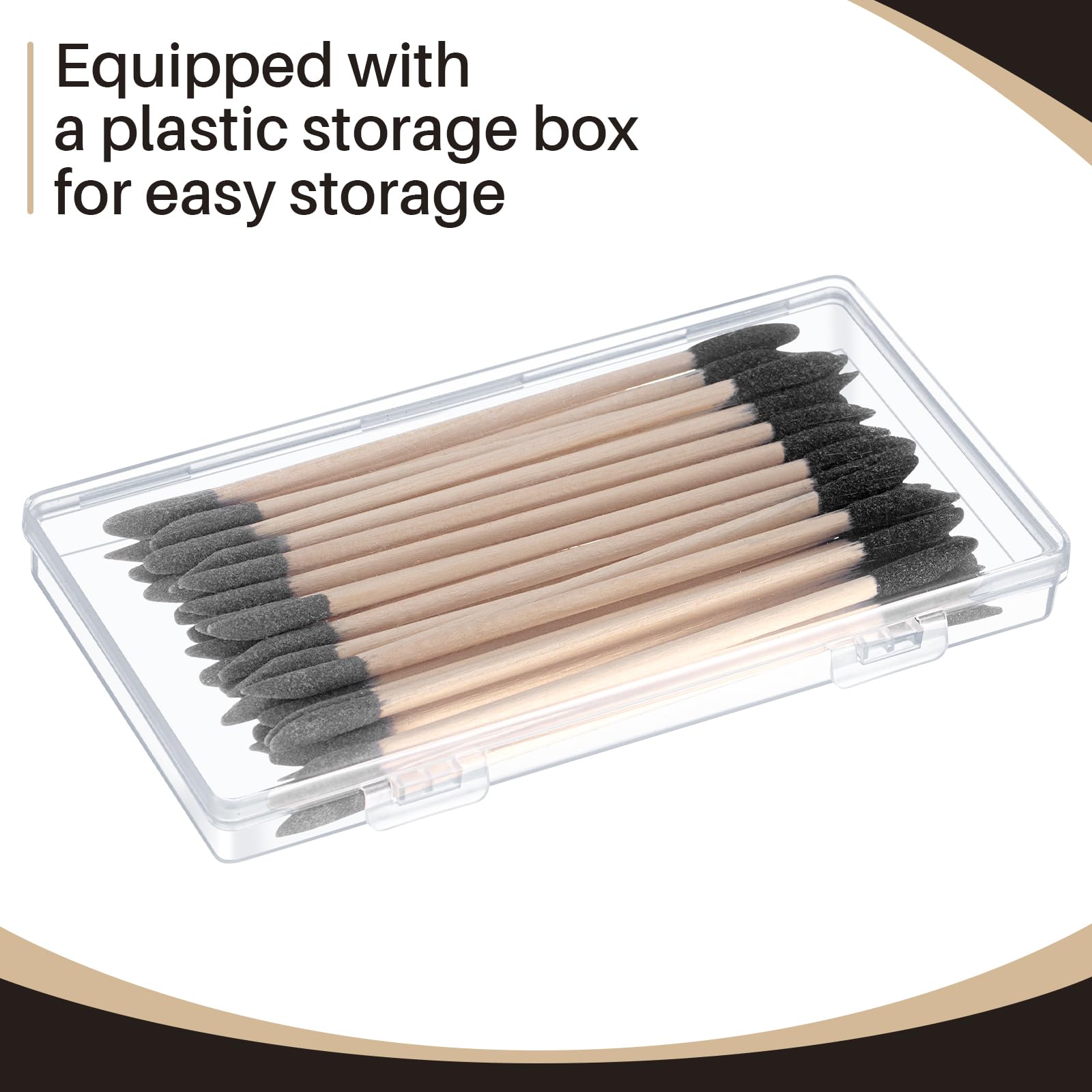 Sanding Sticks - 150 Pcs 120/280 Grit -4