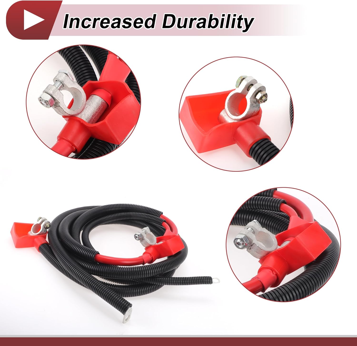 Positive Poles Battery Connecting Cable for Ford F-350 1997 Positive Poles Automotive Battery Cable No.A12300HP Copper